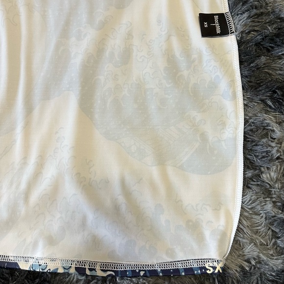 Black Milk Great Wave Bodycon Dress XS Museum Piece - Picture 8 of 8